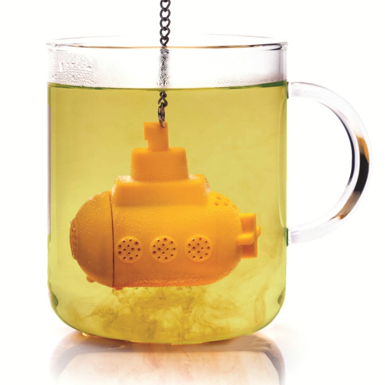 Pre-Order ที่กรองชา ซิลิโคน tea infuser เรือดำน้ำ Tea Sub Yellow Submarine