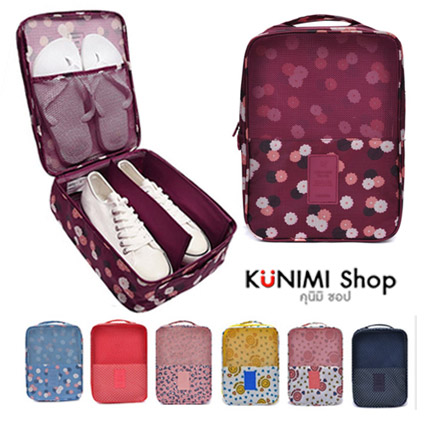 GB155 กระเป๋าใส่รองเท้าผ้าใบ รองเท้าแตะ รองเท้ากีฬา สำหรับเดินทาง Shoes pouch NEW Ver.3
