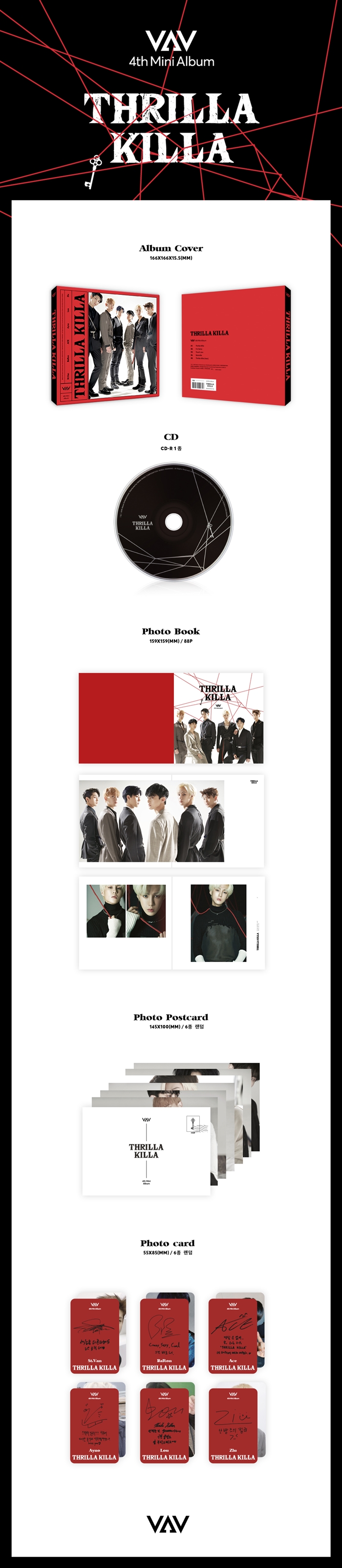 [Pre] VAV : 4th Mini Album - THRILLA KILLA