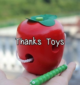 ร้อยเชือกหนอนกินแอปเปิ้ล