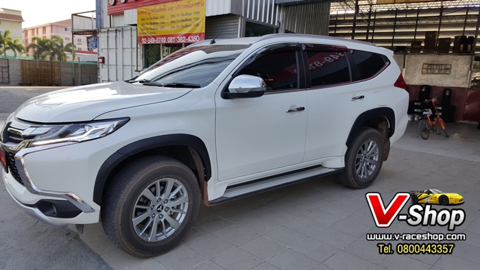 คิ้วล้อทรงศูนย์ New Pajero Sport มีทุกสี