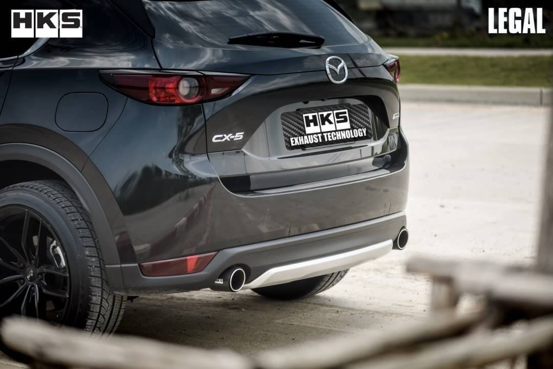 ท่อ HKS New CX-5 เบนซิน ปลายคาร์บอน (ค่าส่งสินค้าเก็บปลายทาง)