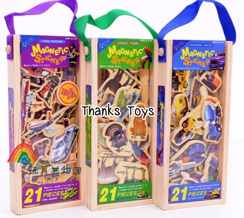 แผ่นภาพแม่เหล็กเครื่องดับเพลิง (Fire Engine)