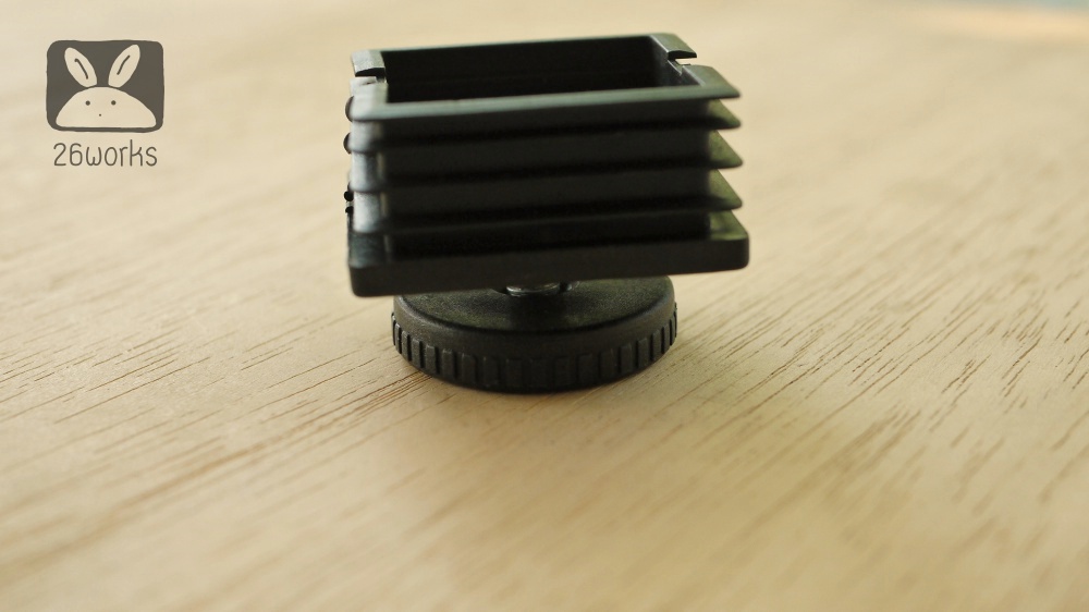 ขาพลาสติกใส่เหล็กกล่อง 2 x 2 นิ้ว สวมใน