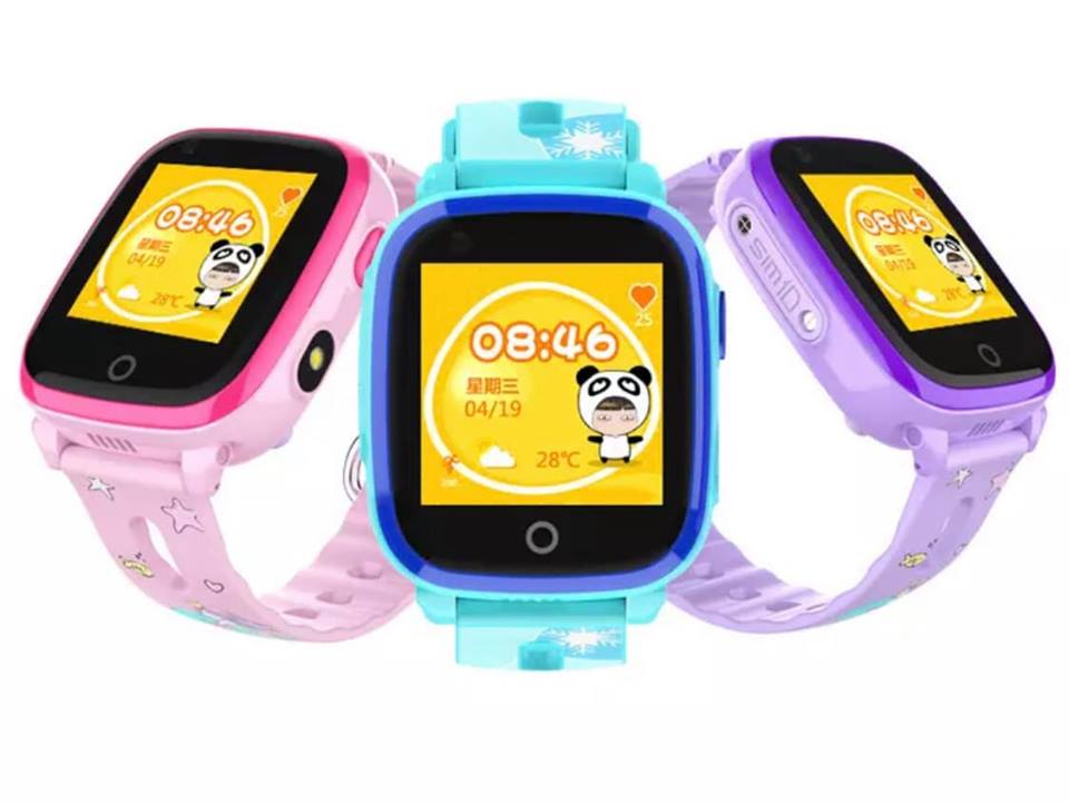 นาฬิกากันเด็กหายมาใหม่ รองรับ 4G มีวีดีโอคอล DF33 4G WIFI GPS Smart Children Watch Camera Tracker Kids Alarm Clock Video Chat