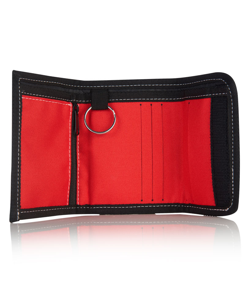Superdry - Superstar wallet สีแดง