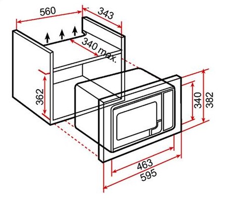 ไมโครเวฟ TEKA ราคาพิเศษ รุ่น MWE 209 FI