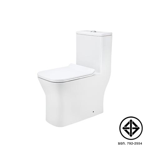 โถสุขภัณฑ์แบบชิ้นเดียว HAFELE VOLGA ONE PC TOILET 655MM - VOLGA