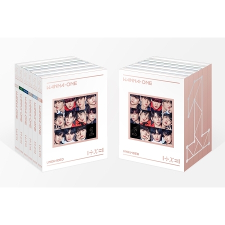 [Pre] Wanna One : Special Album - 1÷X=1 (UNDIVIDED) (Wanna One+Triple Position+Lean On Me+The Heal+No.1+Art Book Ver. SET) +Poster