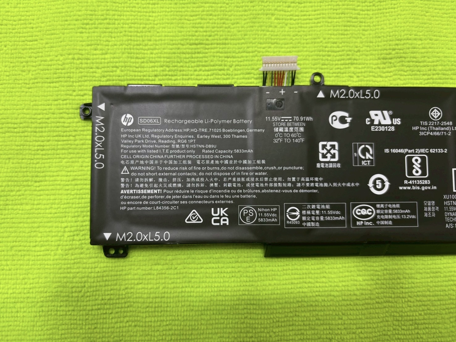 Battery Notebook HP Omen 15-EK 15-EN Series SD06XL