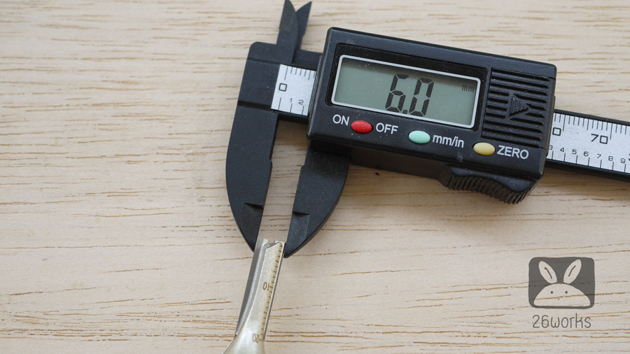 Router Bits arden ตรง 6x20 mm MDF