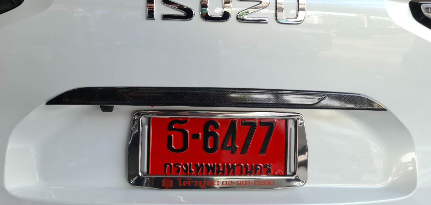 Mu-x 2021 คิ้วท้ายเคฟล่า