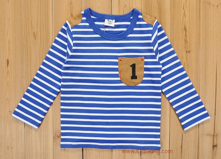 เสื้อผ้าเด็ก แขนยาว ลายฟ้า ci&si ไซส์ 100