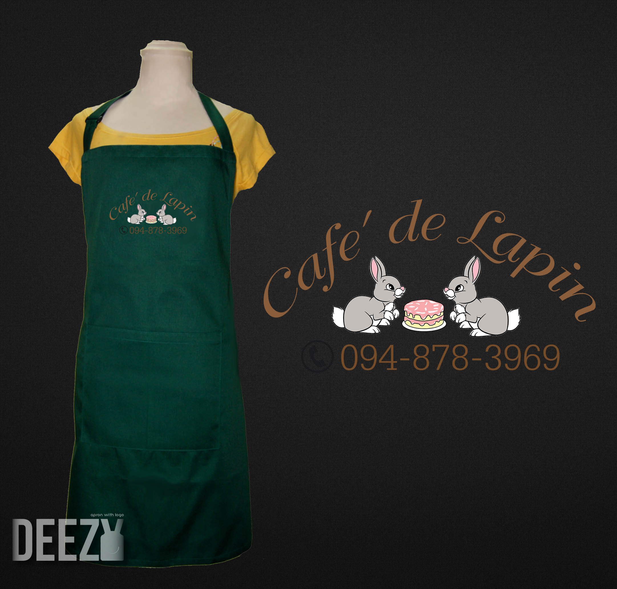 ตัวอย่างเสื้อกันเปื้อนปักโลโก้4