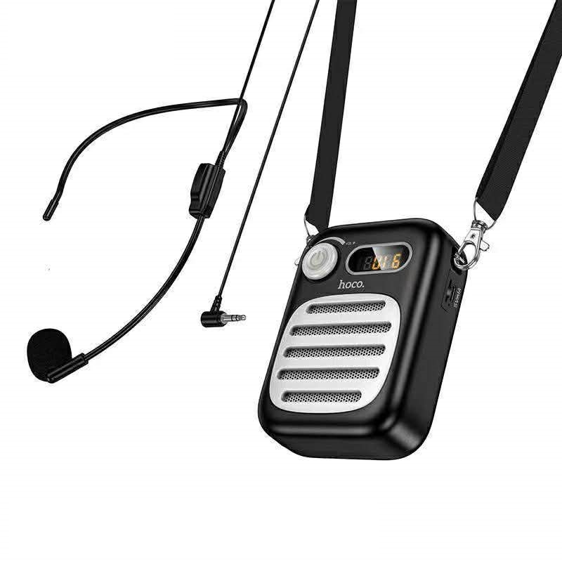 Hoco L23 Lemony speaker with wired microphone ลำโพงพกพาอเนกประสงค์ที่มาพร้อมไมโครโฟนแบบมีสาย