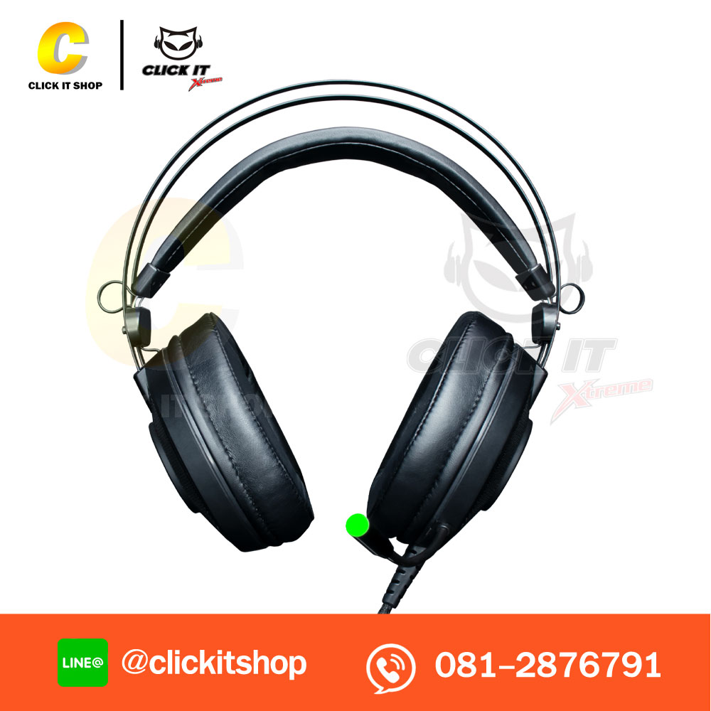HEADSET+MIC (7.1) EGA TYPE H4 RGB - BLACK