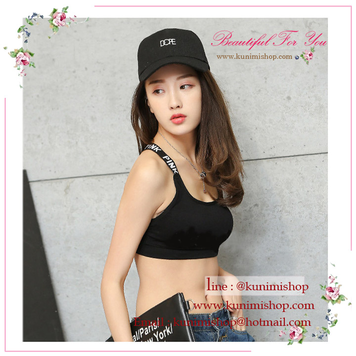 เสื้อกล้าม เสื้อซับในแบบครึ่งตัว แนวสปอรต์ กีฬา