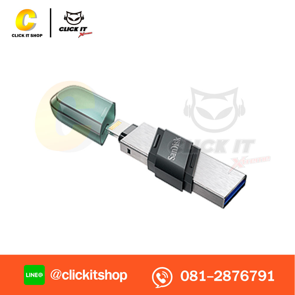 Dual Flash 64GB SANDIS IXPAND FLIP (SDIX90N-064G-GN6NN)