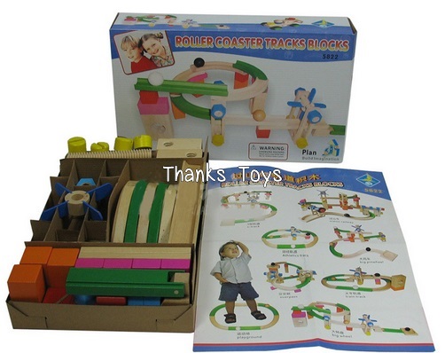 รางลูกบอลไม้