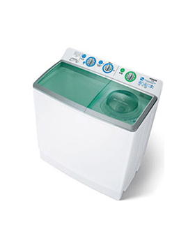 เครื่องซักผ้า 2 ถัง HITACHI PS-160SJ (16กก.)
