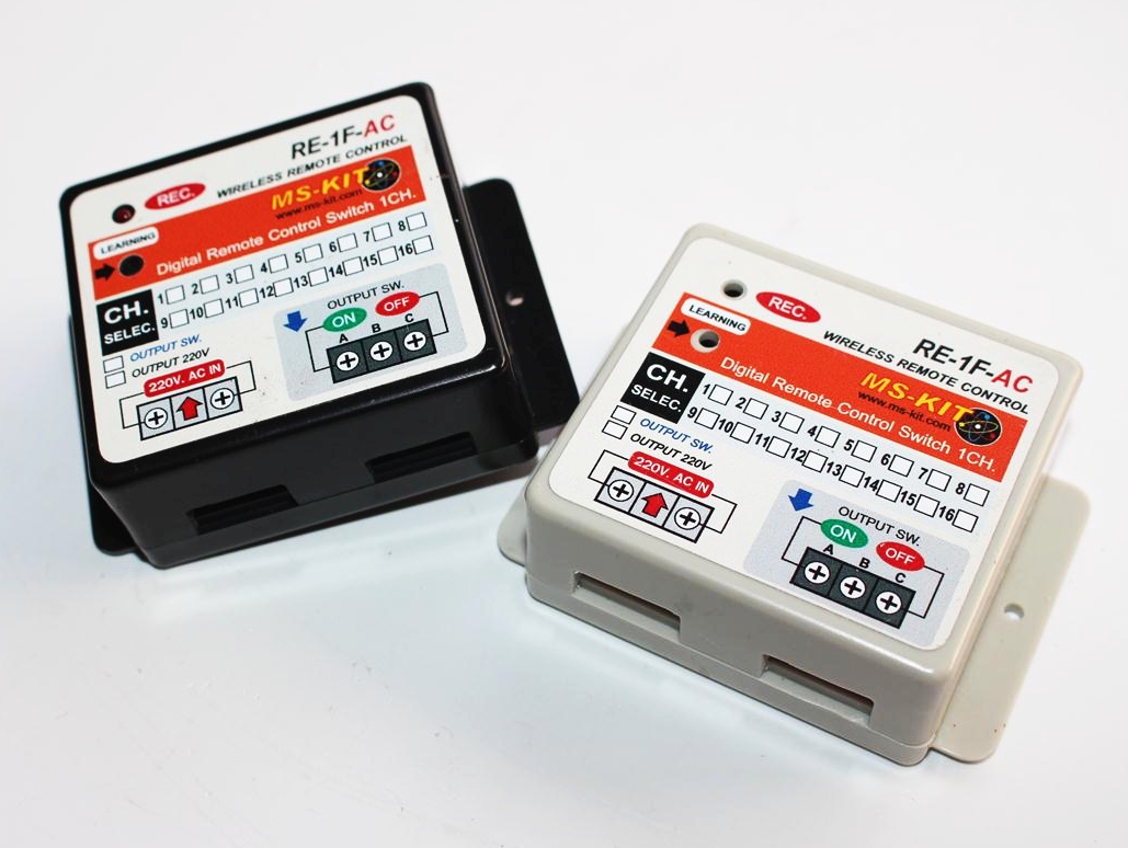 RF-1D รีโมทสวิตช์ 1 ช่อง ใช้ไฟ AC 220V