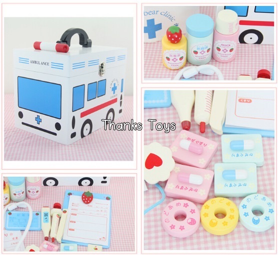 ชุดุปกรณ์คุณหมอกระเป๋ารถพยาบาล