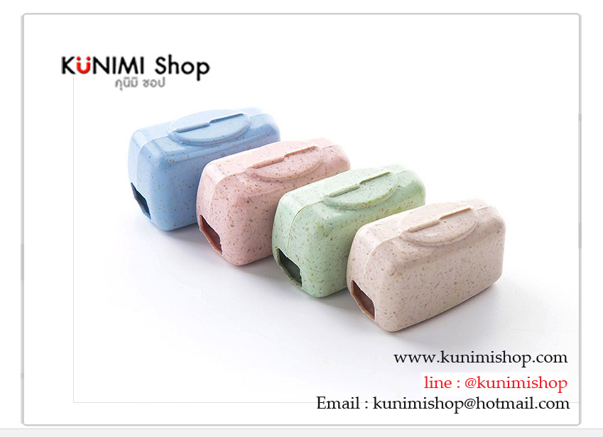 กล่องที่เก็บแปรงสีฟัน กล่องครอบปิดตรงส่วนหัวแปรง ไม่เปลืองพื้นที่ น้ำหนักเบา สำหรับพกพาเดินทางท่องเที่ยว พกพาไปในที่ต่างๆ กันฝุ่น กันแมลง และสิ่งสกปรกต่างๆ ครับ