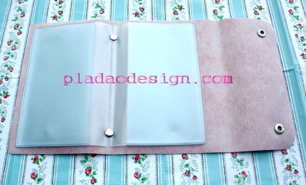ชิ้นงานดิบพีวีซี ทำ Decoupage เดคูพาจ งานเพนท์ สมุดธนาคาร ใส่ Book Bank ได้ 12 เล่ม