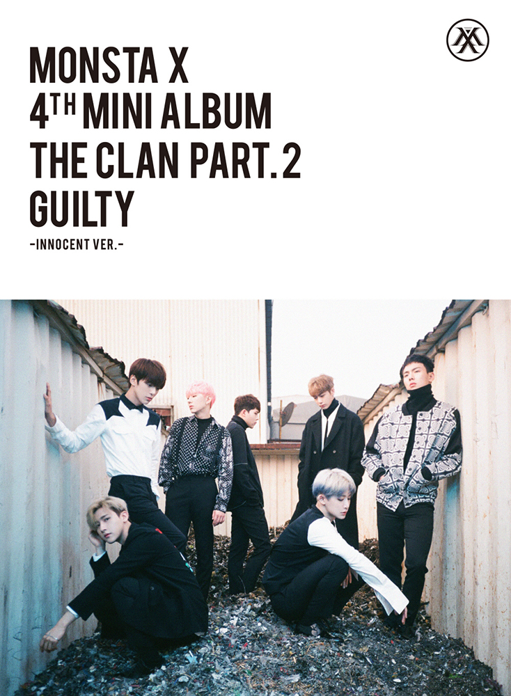 [Pre] Monsta X : 4th Mini Album - THE CLAN 2.5 PART.2 GUILTY (INNOCENT Ver.) +Poster