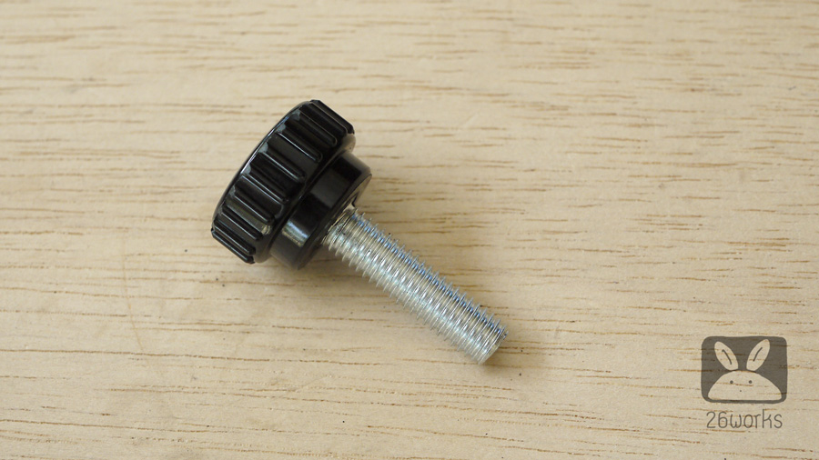 ลูกบิดหัวเล็ก M8x30 mm