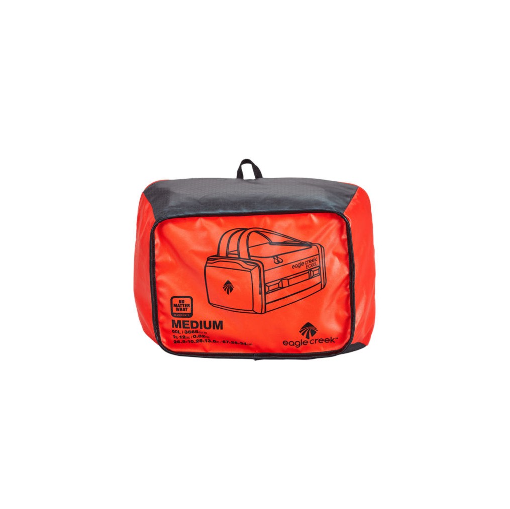 EAGLE CREEK - กระเป๋า Duffel รุ่น Hauler ไซส์ M สีเทาแดง (Grey/ Red) ความจุ 60 ลิตร