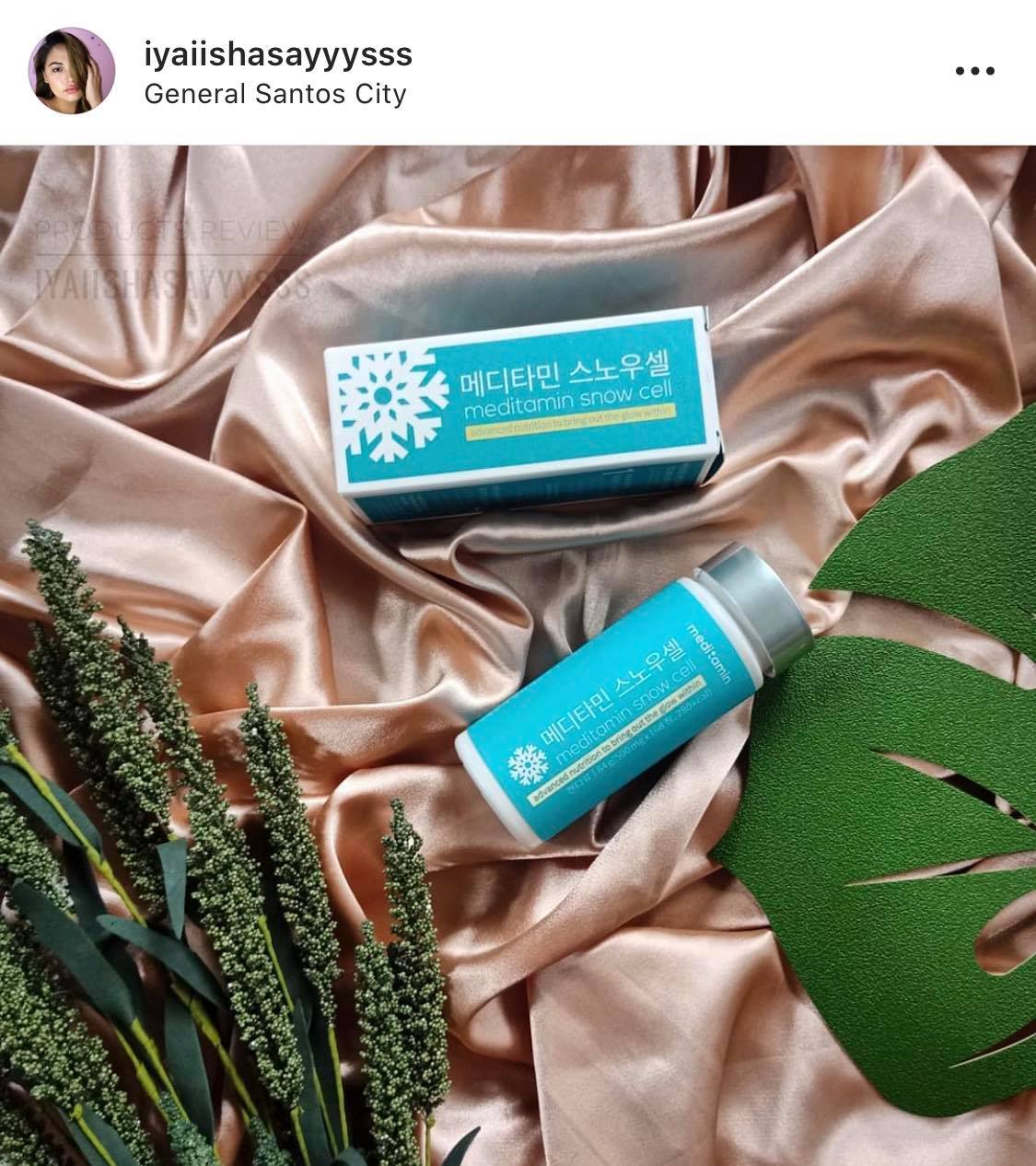 อาหารเสริมผิวขาวนำเข้าจากเกาหลีMeditamin Snow Cell Collagen 168 เม็ด