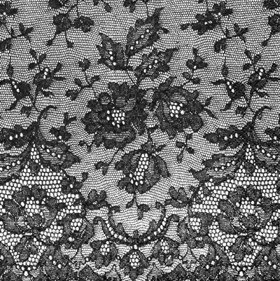 แนวภาพลายแต่ง ลายลูกไม้ ดอกไม้สีดำ Vintage Lace เป็นภาพเต็มแผ่น กระดาษแนพกิ้นสำหรับทำงาน เดคูพาจ Decoupage Paper Napkins ขนาด 33X33cm