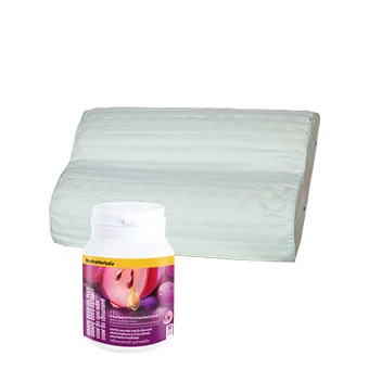 หมอนกายภาพไวทอป+อาหารเสริมผิวสวย หัวใจดี หลอดเลือดแข็งแรง