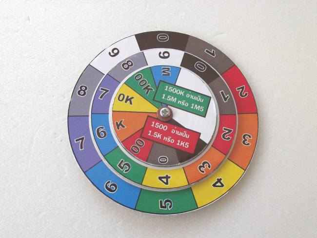 ตัวต้านทาน 56 โอห์ม 1/4W ชนิด 5% (บรรจุ 100 ตัว)