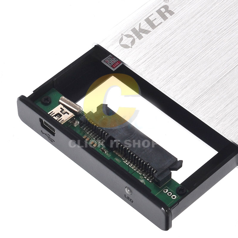 HDD BOX 2.5" OKER ST-2513 USB 2.0 คละสี