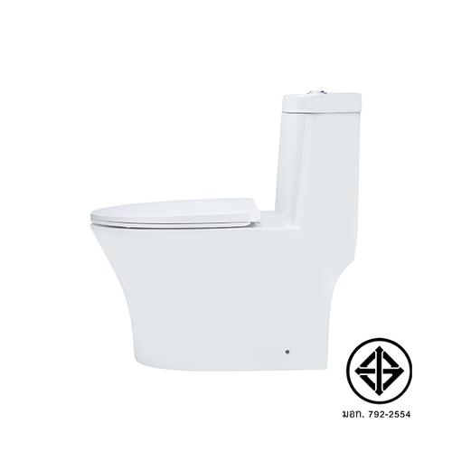 โถสุขภัณฑ์แบบชิ้นเดียว HAFELE - SEINE ONE PC TOILET 725MM - SEINE
