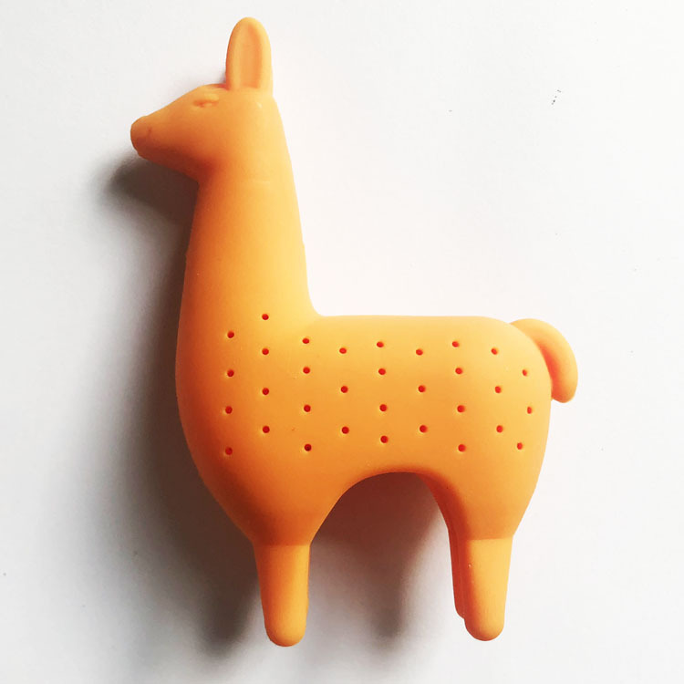ที่กรองชา ซิลิโคน tea infuser ลายอัลปากา Alpaca