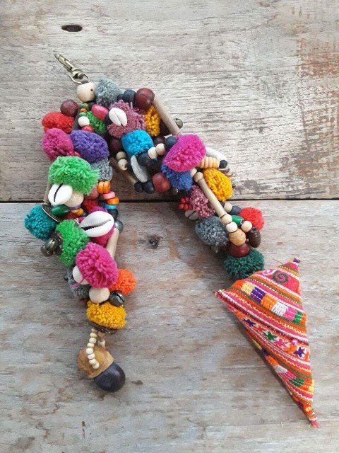 ตุ๊กตาห้อยพวงกระเป๋า ออเดอร์ 074 / Hmong Doll Bag Charm 074