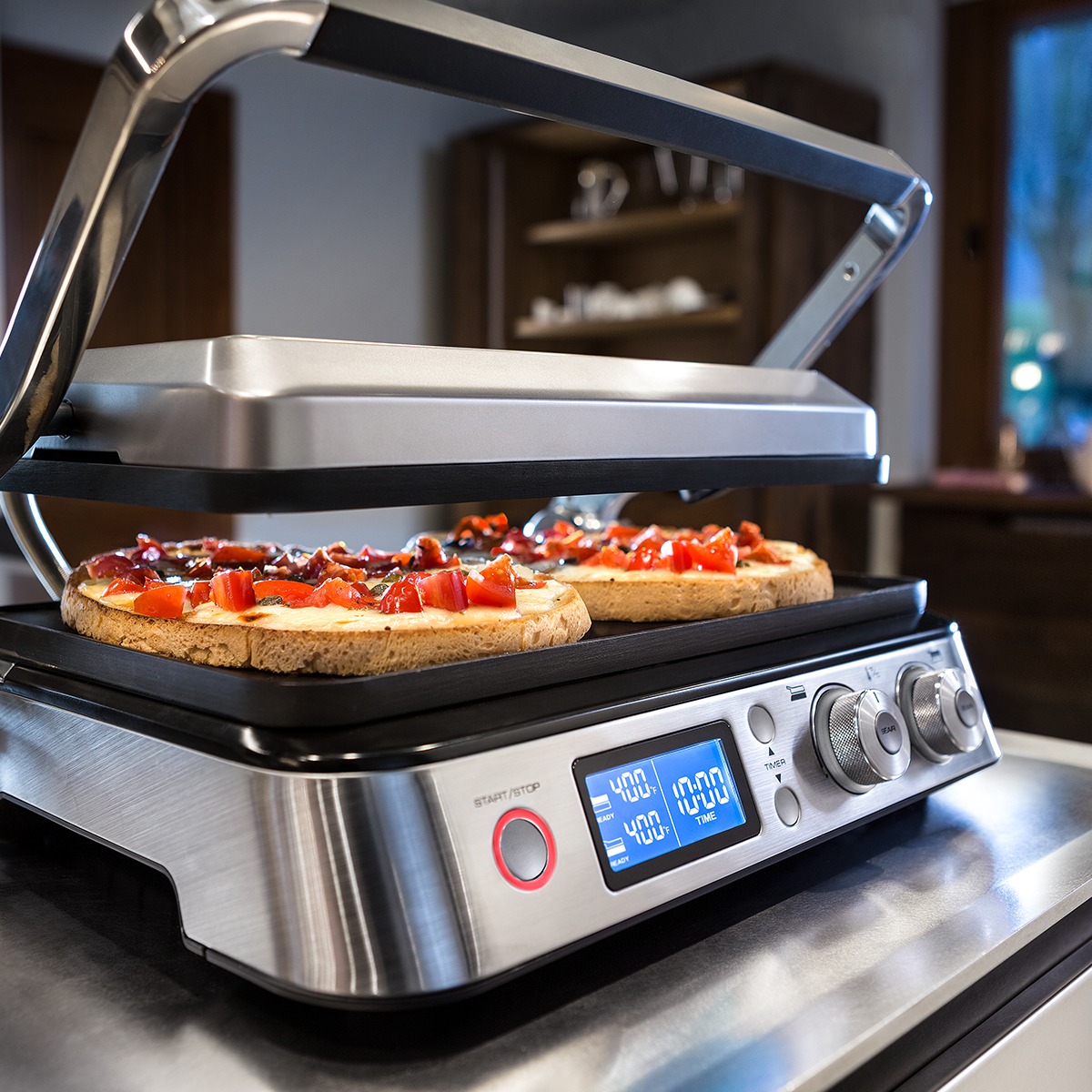 เตาปิ้งย่างบาร์บิคิวไฟฟ้าไร้ควัน De'Longhi MultiGrill รุ่น CGH1030D