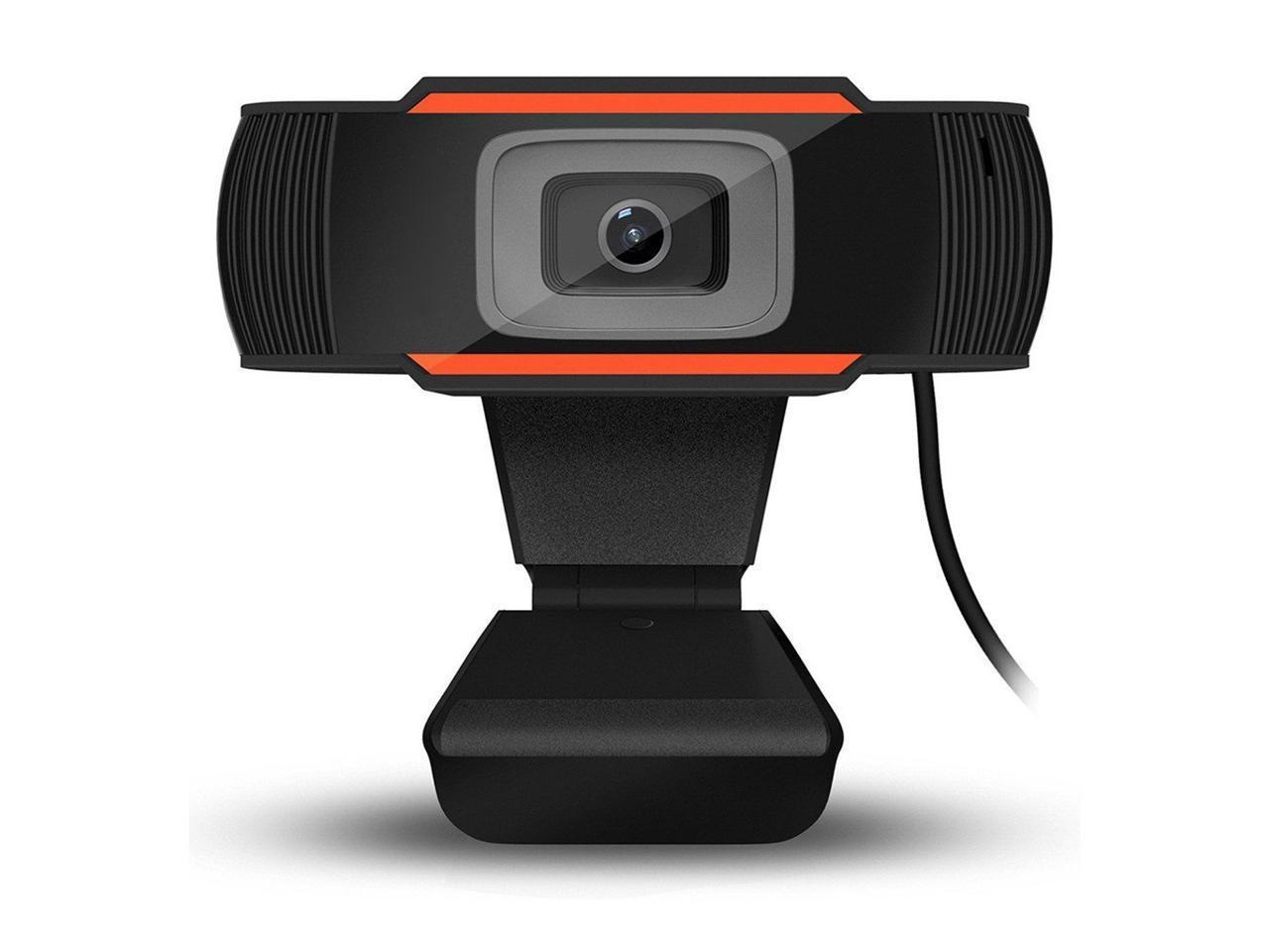 กล้องเว็บแคมพร้อมไมค์ในตัว Web Camera Computer PC Laptop 12MP USB2.0 Webcam 720P HD Camera with Microphone