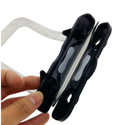 ซองมือถือ กันน้ำ มีสายคล้องคอ มีที่ล็อกปิดแน่น น้ำไม่เข้า สีดำ