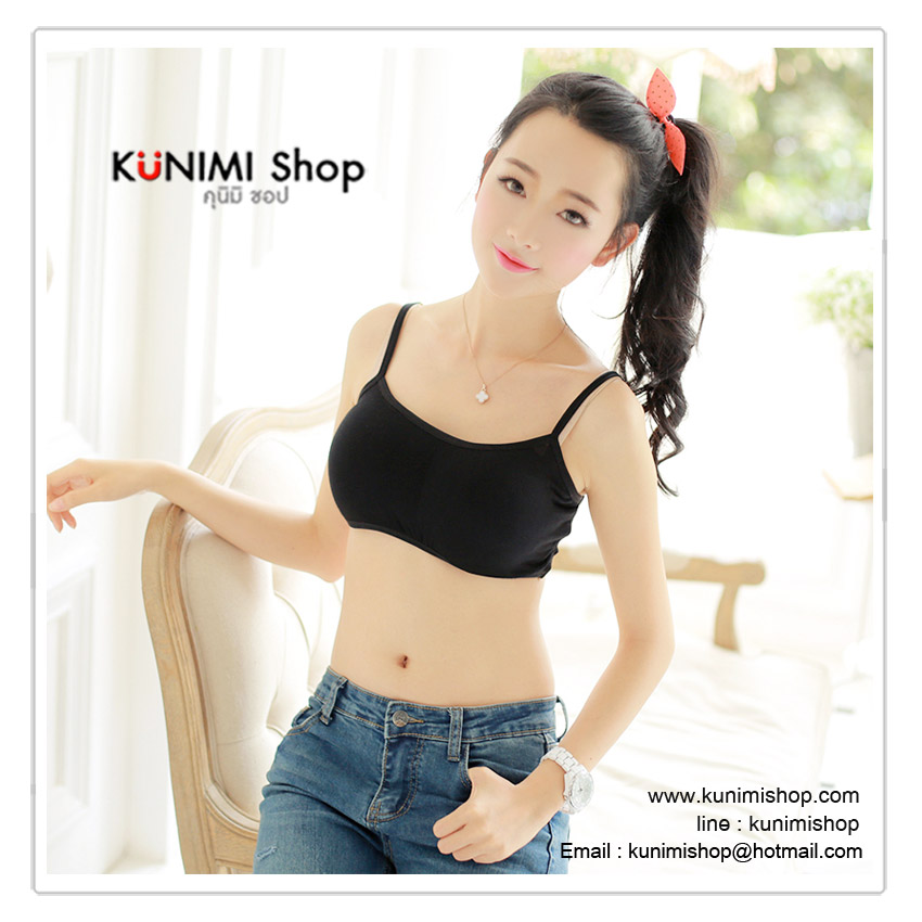 เสื้อซับใน ครึ่งตัว  สายเดียว มีฟองน้ำเสริม    ด้านหลัง เย็บลายแนวขวาง ดีไซด์เก๋ สามารถใส่เดี่ยวๆ    โดยไม่ต้องใส่ชุดชั้นในก็ได้คะ          ขนาด  : FREE SISE ( รอบอกไม่เกิน 34 นิ้วคะ)      มี 2 สี  :   สีขาว  สีดำ             