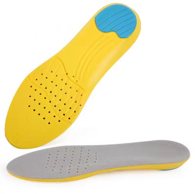 แผ่นพื้นรองเท้าเมมโมรี่โฟม Memory foam insole แผ่นรองเท้ากันกระแทก แผ่นรองพื้นเพื่อสุขภาพเท้า ไซส์ตัดตามเบอร์ได้