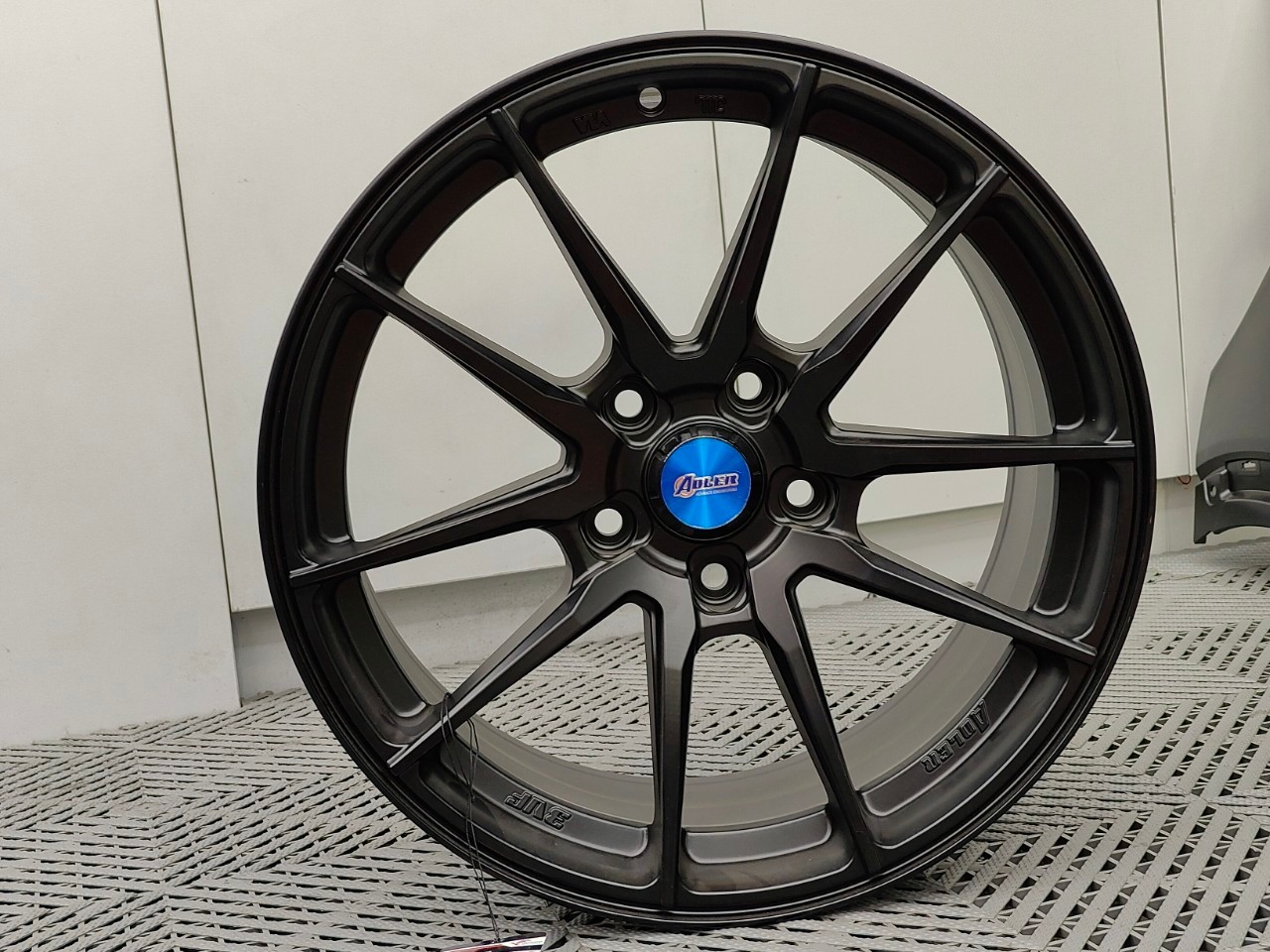 ล้อ Yashiyoda Adler 01 ขอบ 17x8.0 5x114.3 ET35 สี ดำด้าน *ราคาต่อวง