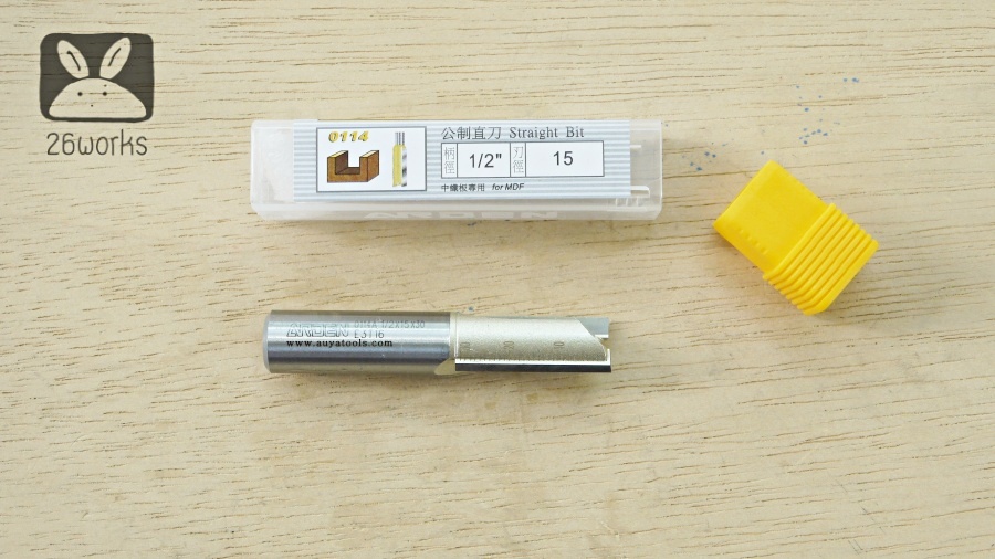 Router Bits arden ตรง 15x30 mm MDF