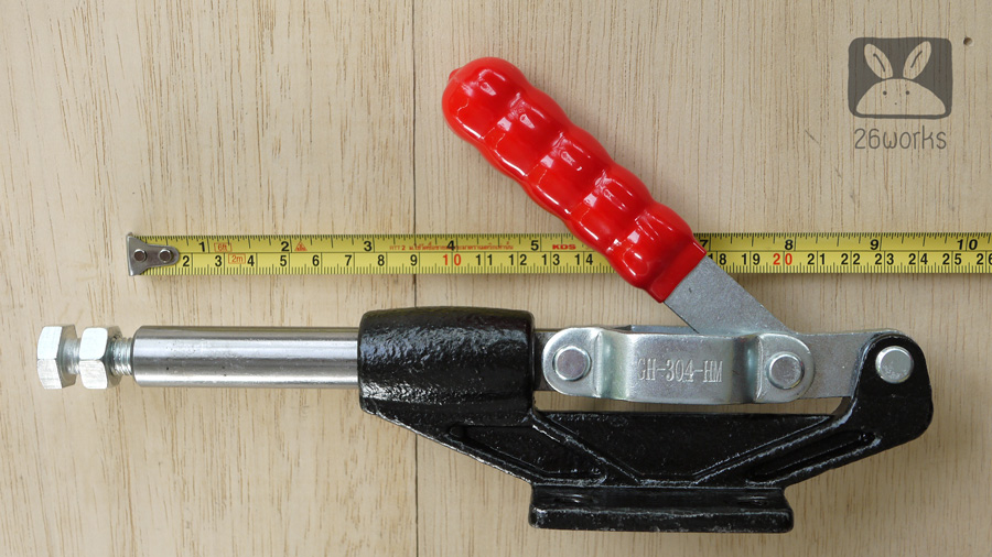 toggle clamp แบบดัน ตัวใหญ่ ฐานเหล็กหล่อ