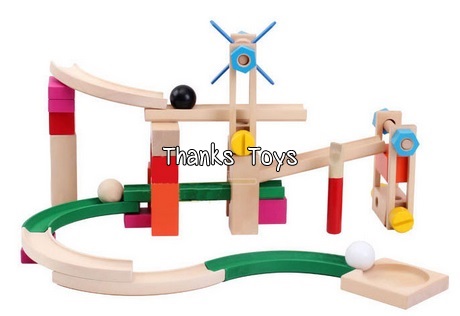 รางลูกบอลไม้