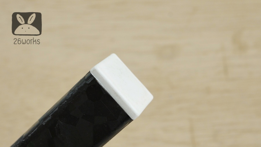 พลาสติกปิดเหล็กกล่อง 38x38 mm (1.5 นิ้ว) สวมใน สีขาวนวล