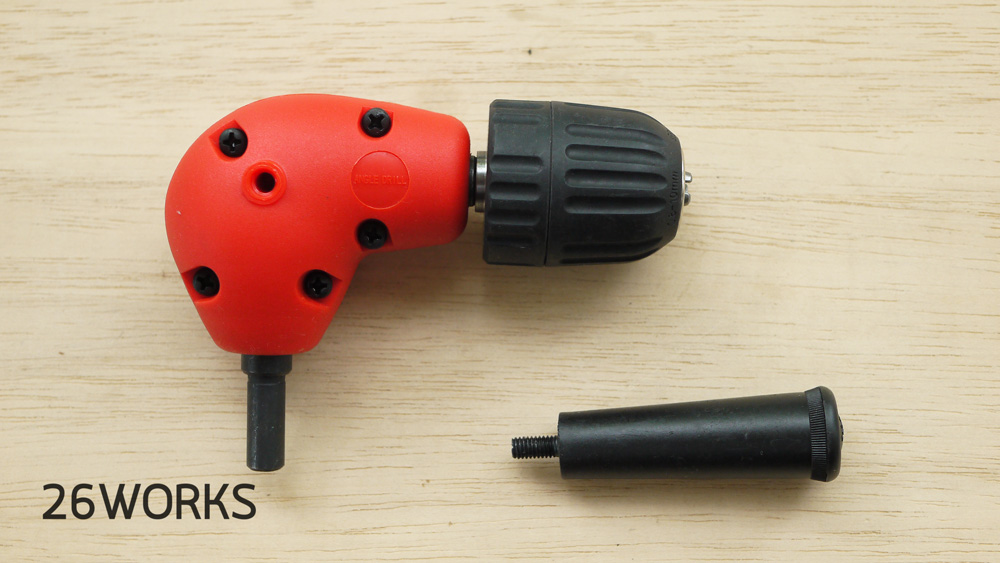 หัวต่อสว่าน 90 องศา รอบช้า keyless